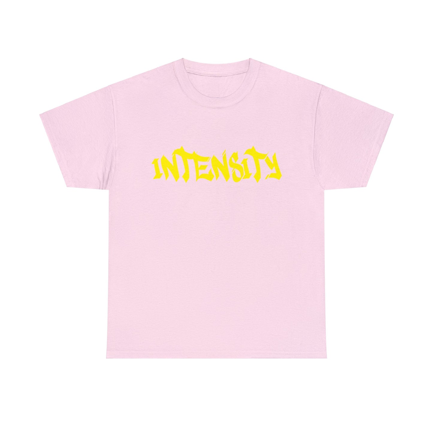 Men's "INTENSITY" T-Shirt Yellow Logo