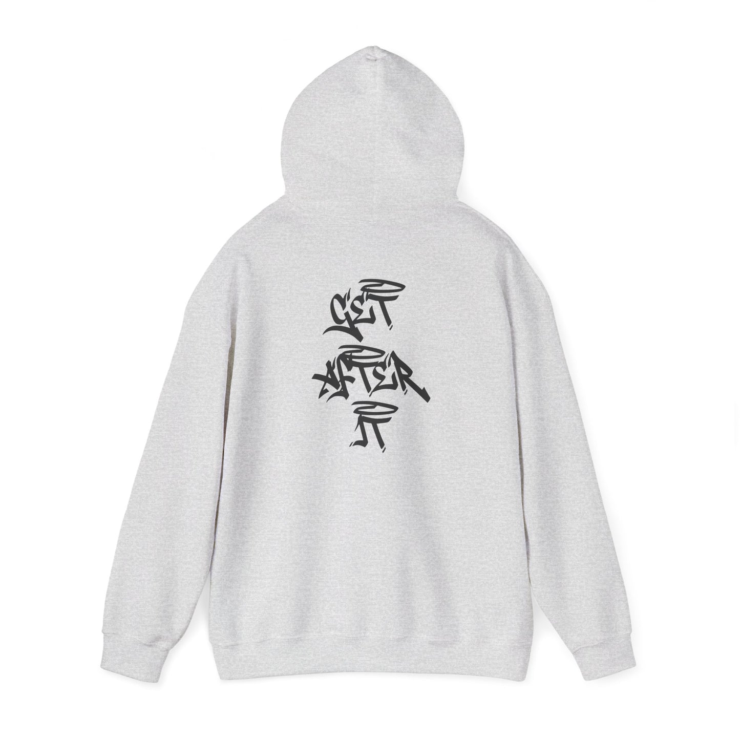 Women's "Get After It" - V2 Heavy Hoodie (Black)