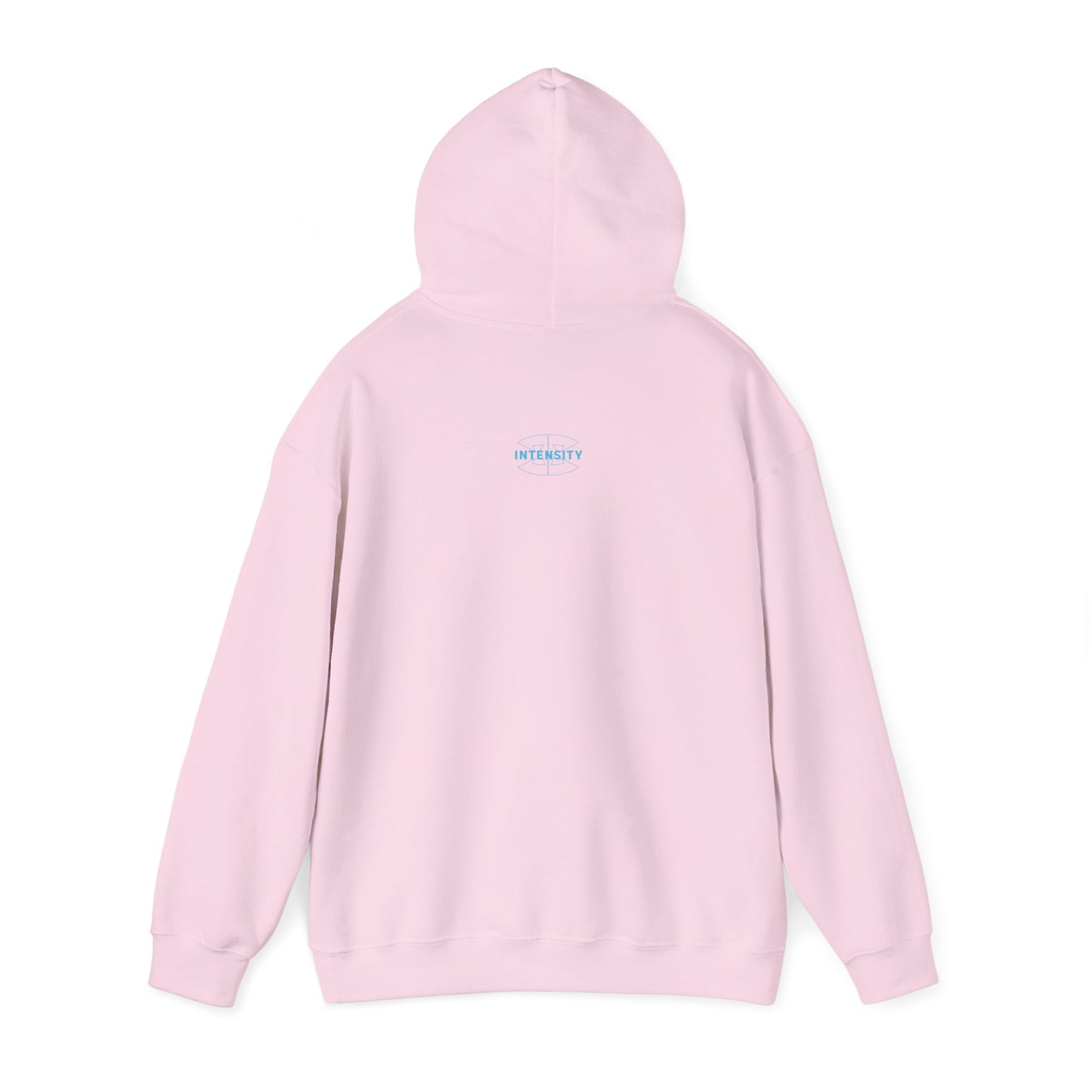 Women's "INTENSITY" Heavy Hoodie (Baby Blue)