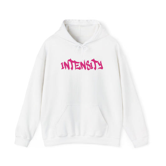 Men's "INTENSITY" Heavy Hoodie (Hot Pink)
