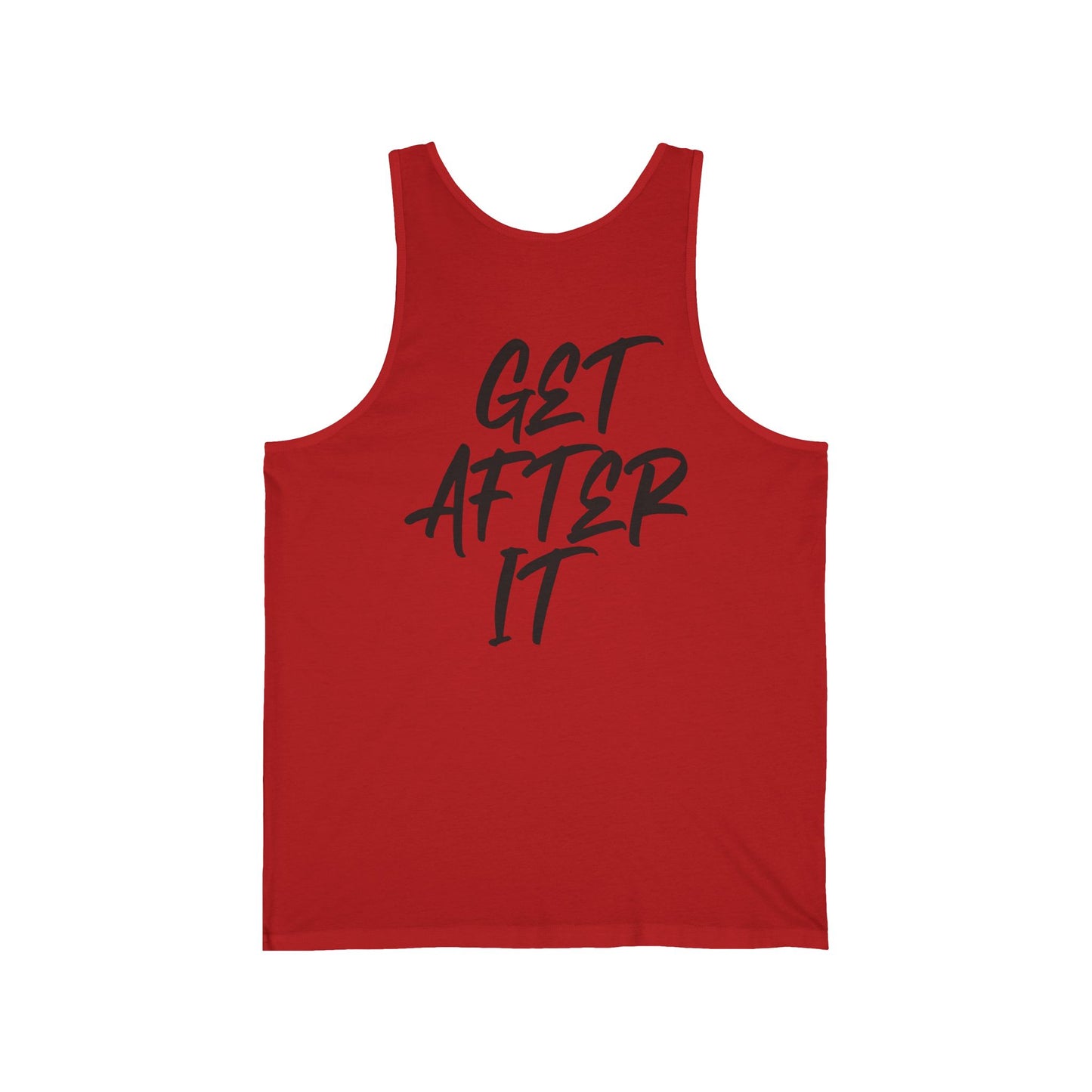 Men's "Get After It" - V1 Tank Top (Black)