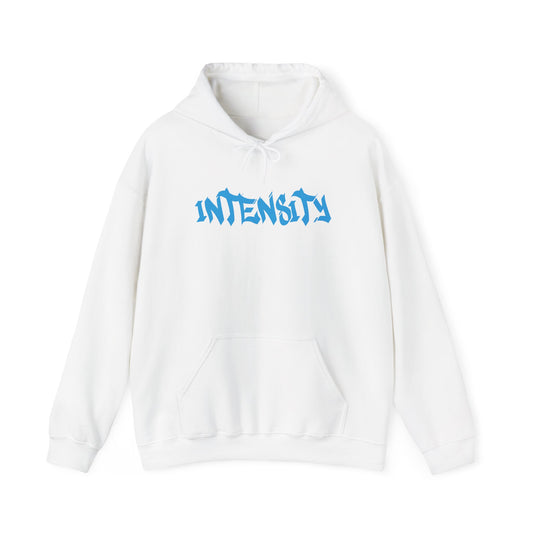 Women's "INTENSITY" Heavy Hoodie (Baby Blue)