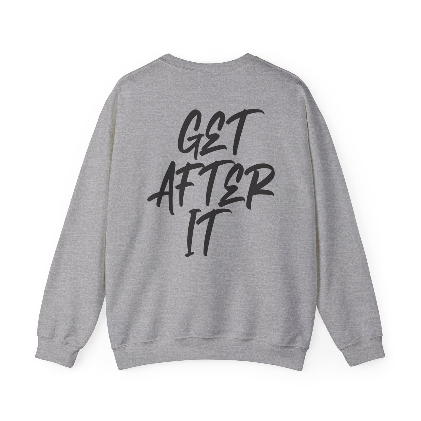 Women's "Get After It" - V1 Crewneck Sweatshirt (Black)