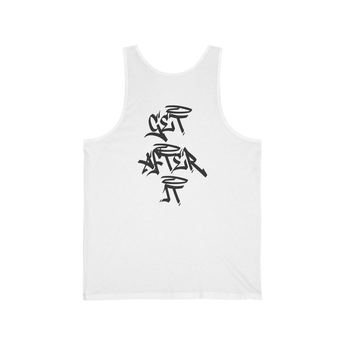 Men's "Get After It" - V2 Tank Top (Black)