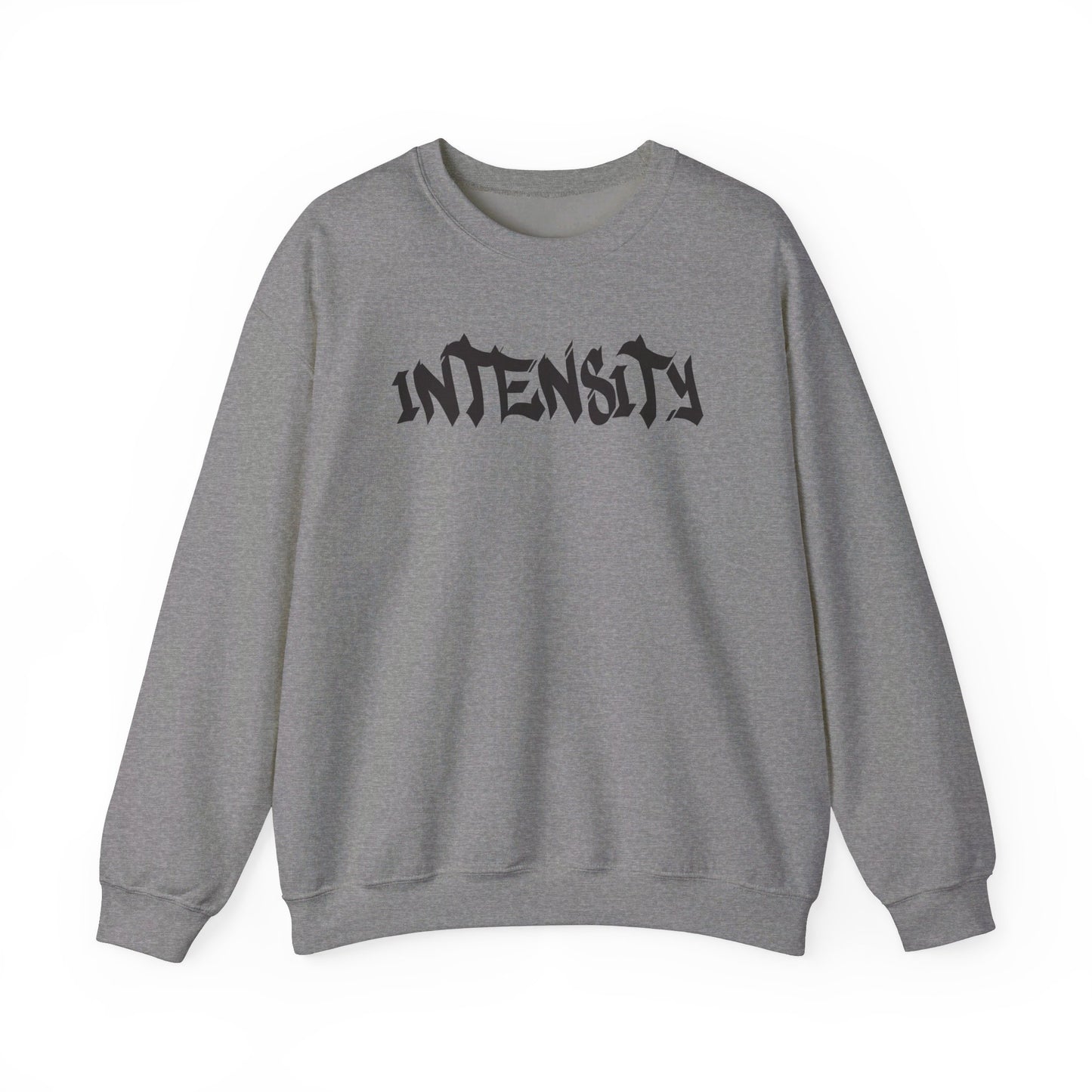 Men's "INTENSITY" Crewneck Sweatshirt (Black)