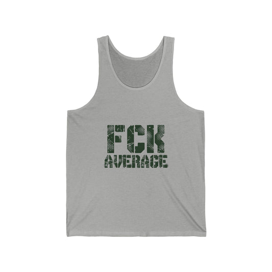 Men's "FCK Average" Tank (Green)