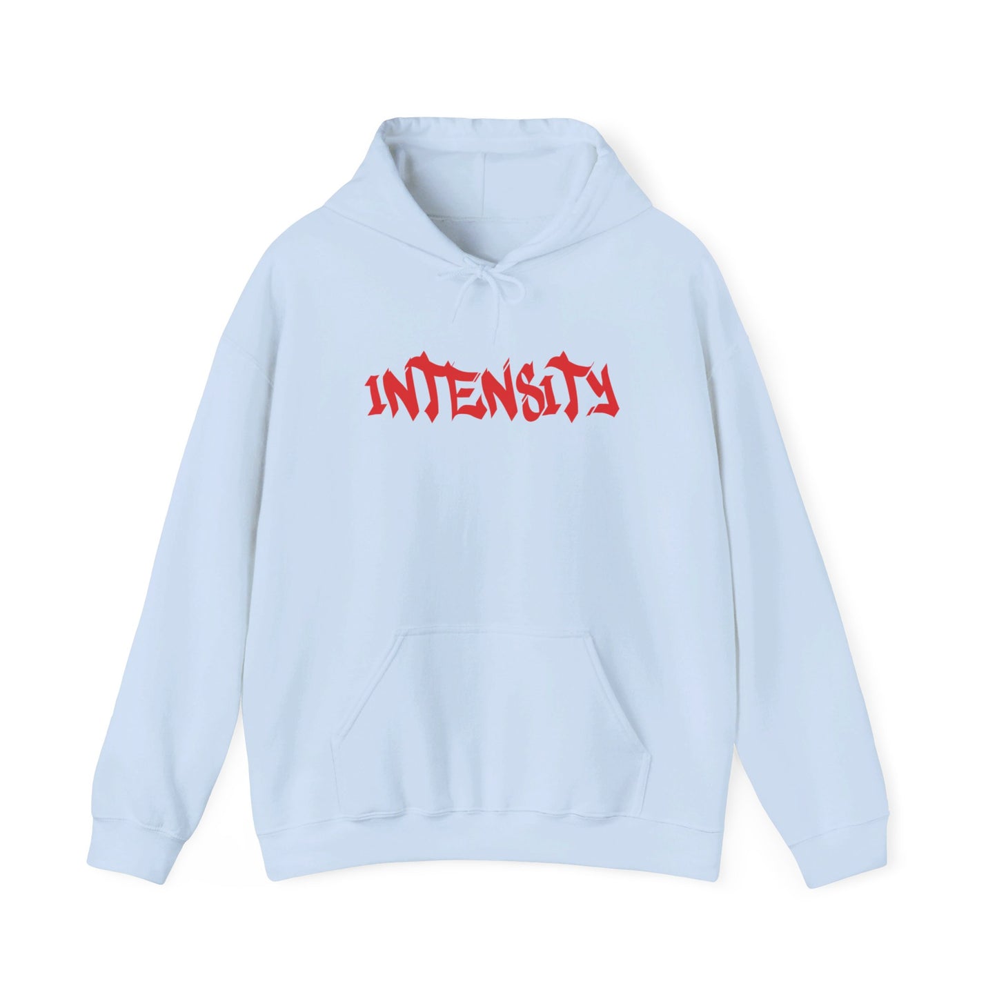 Men's "INTENSITY" Heavy Hoodie (Red)