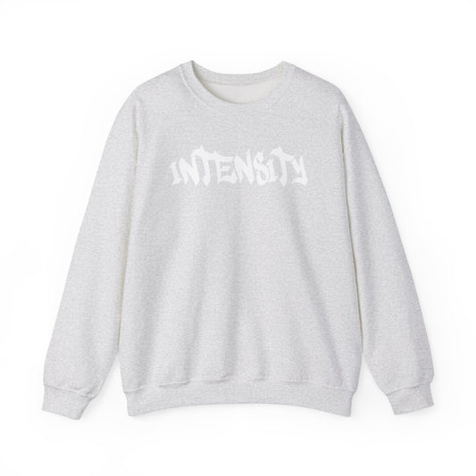 Men's "INTENSITY" Crewneck Sweatshirt (White)