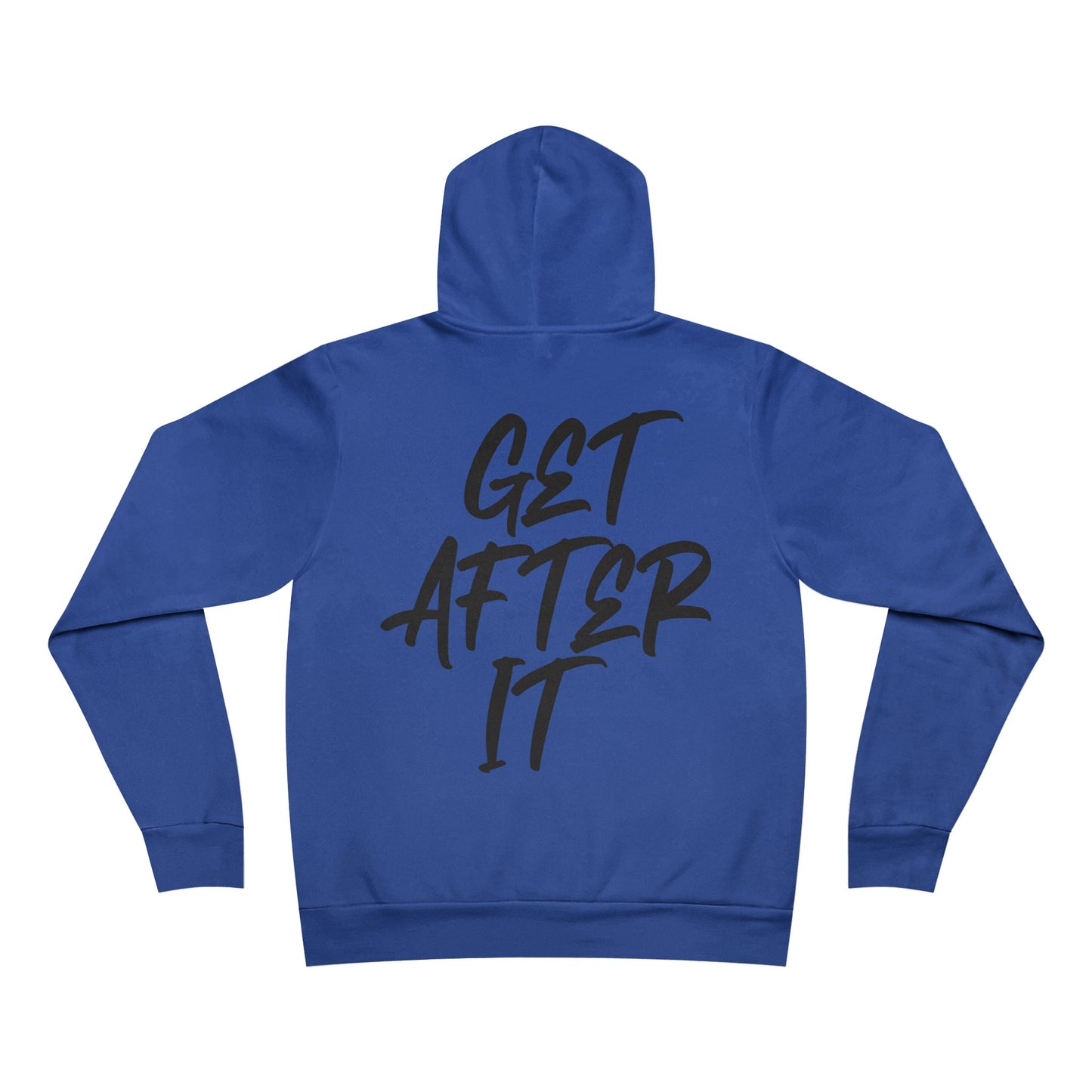 Women's "Get After It" - V1 Regular Hoodie (Black)