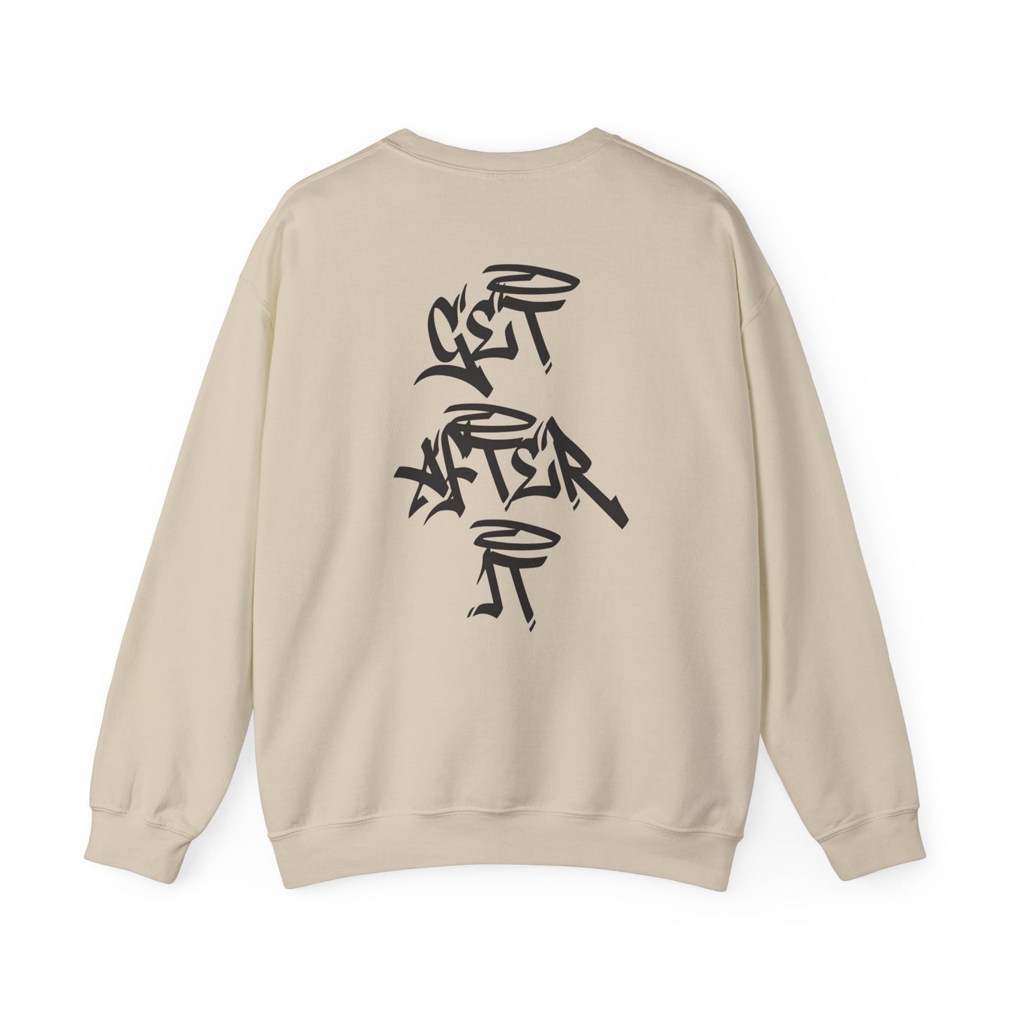Women's "Get After It" - V2 Crewneck (Black)