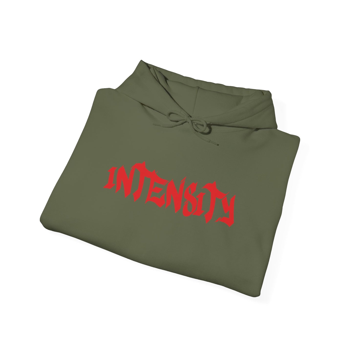 Women's "INTENSITY" Heavy Hoodie (Red)