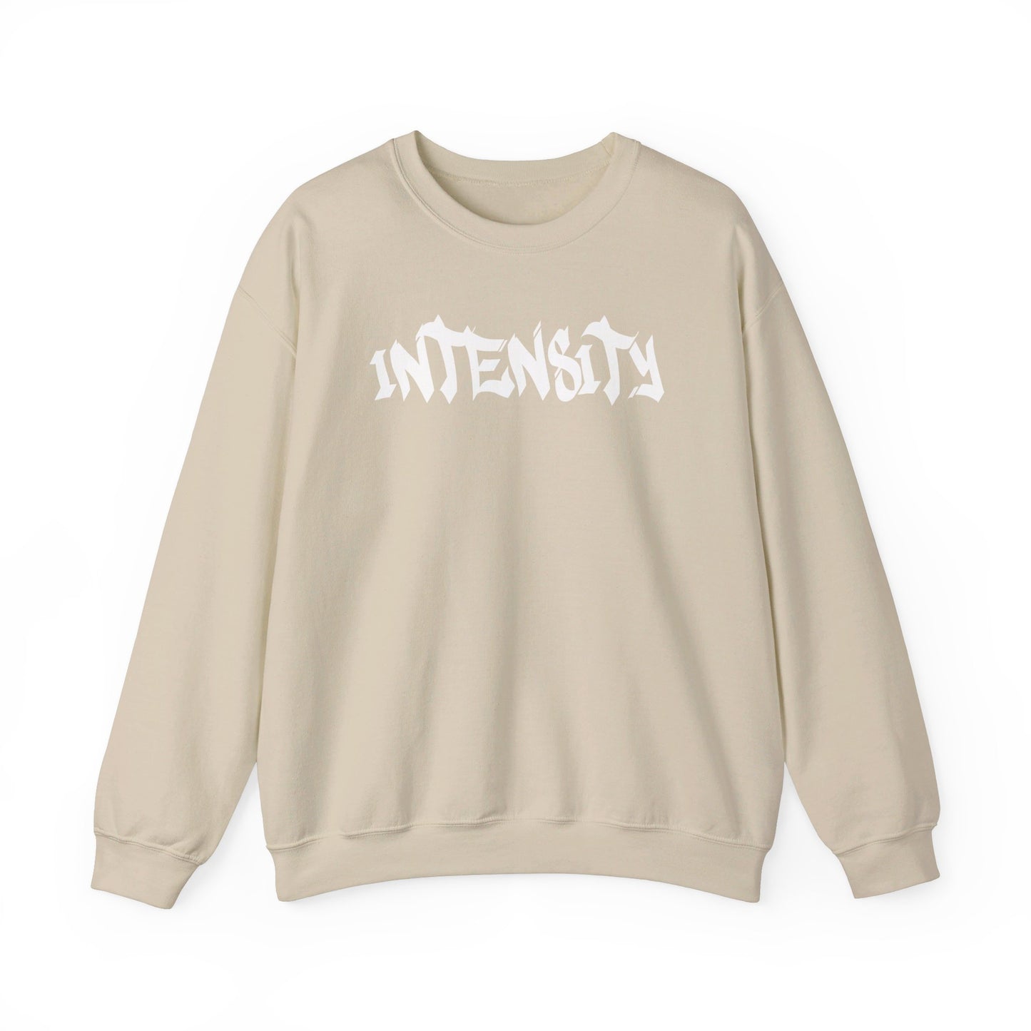 Women's "INTENSITY" Crewneck Sweatshirt (White)