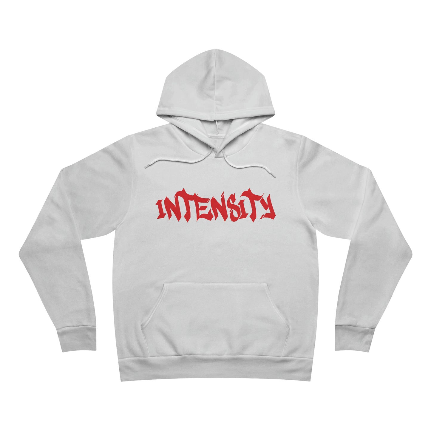 Men's "INTENSITY" Regular Hoodie Red Logo