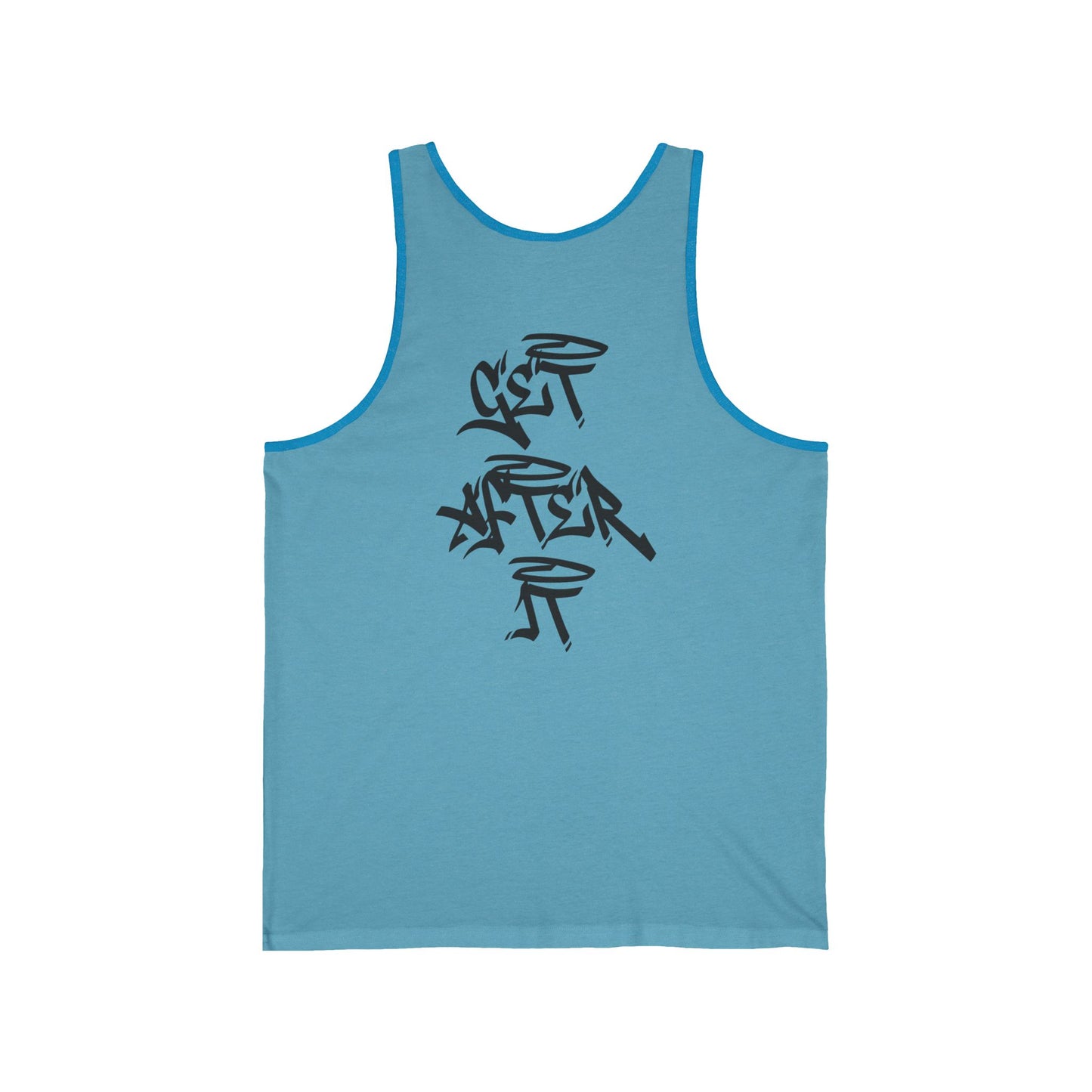 Men's "Get After It" - V2 Tank Top (Black)