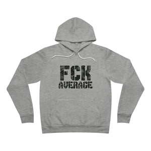 Open image in slideshow, Women&#39;s &quot;FCK Average&quot; Regular Hoodie (Black)
