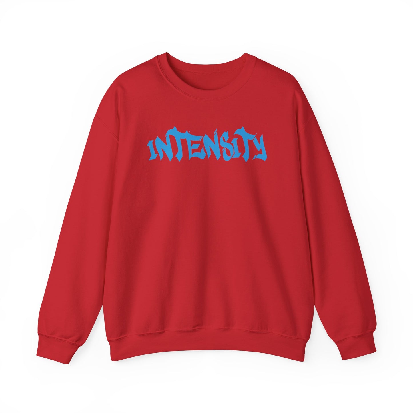 Women's "INTENSITY" Crewneck Sweatshirt (Baby Blue)