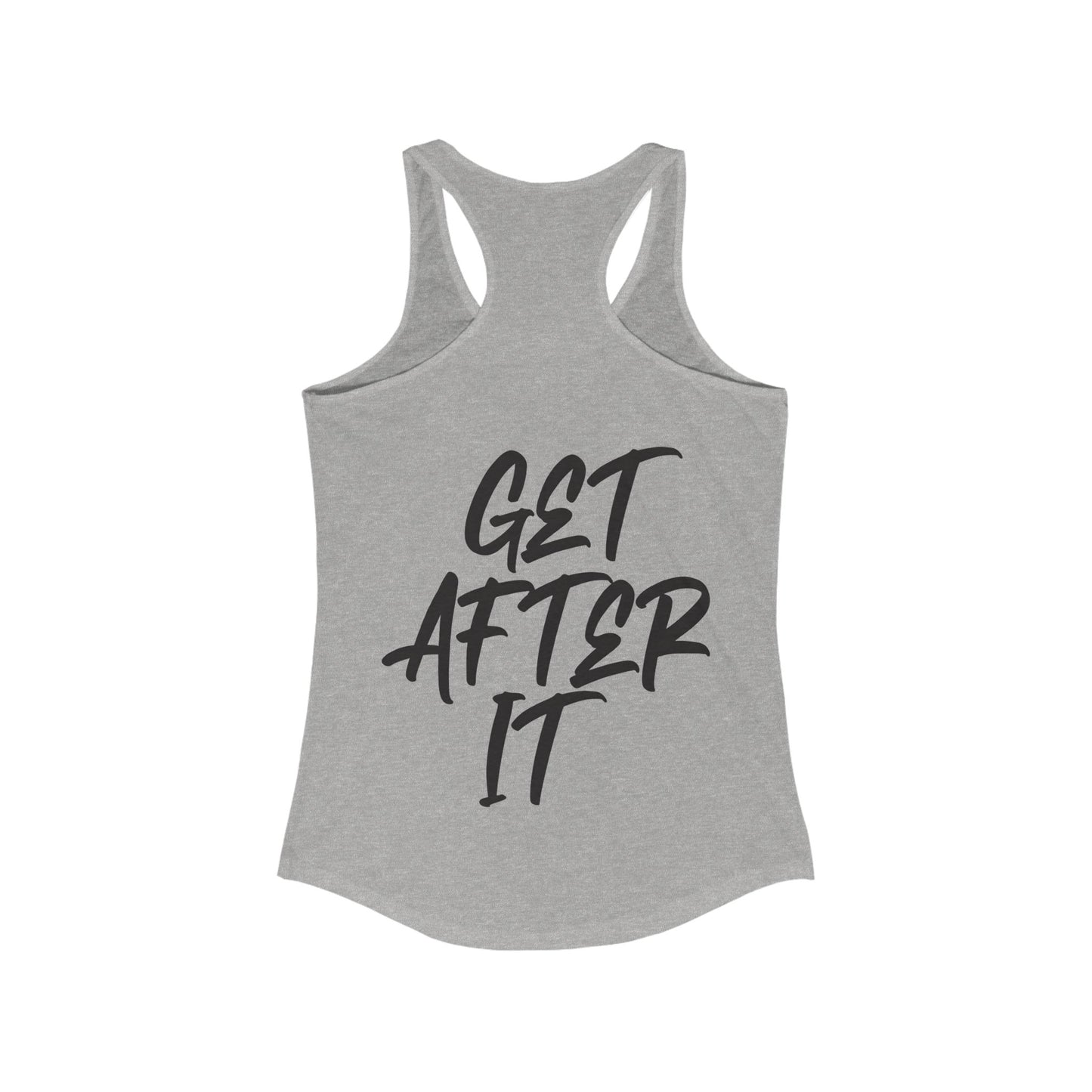 Women's "Get After It" - V1 Tank Top (Black)