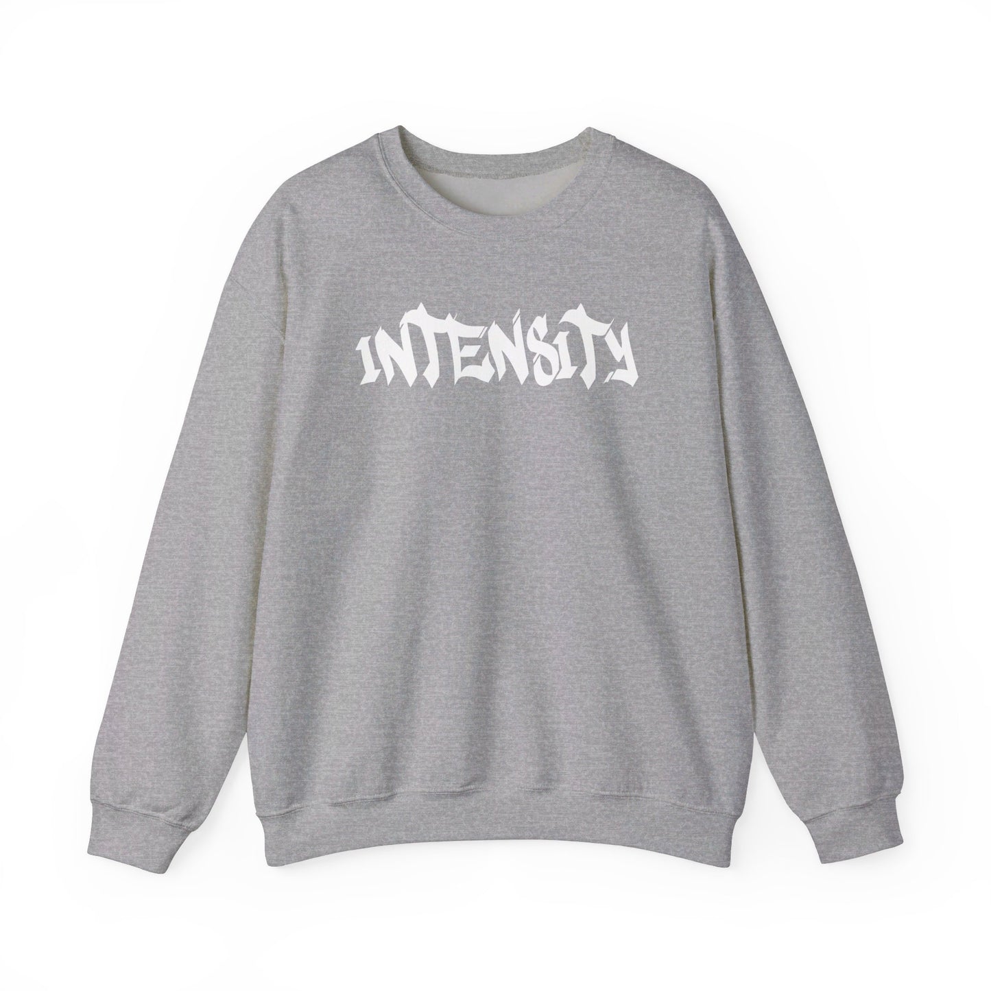 Women's "INTENSITY" Crewneck Sweatshirt (White)