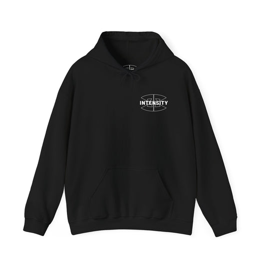 Women's "Train With Intensity" Heavy Hoodie (White)