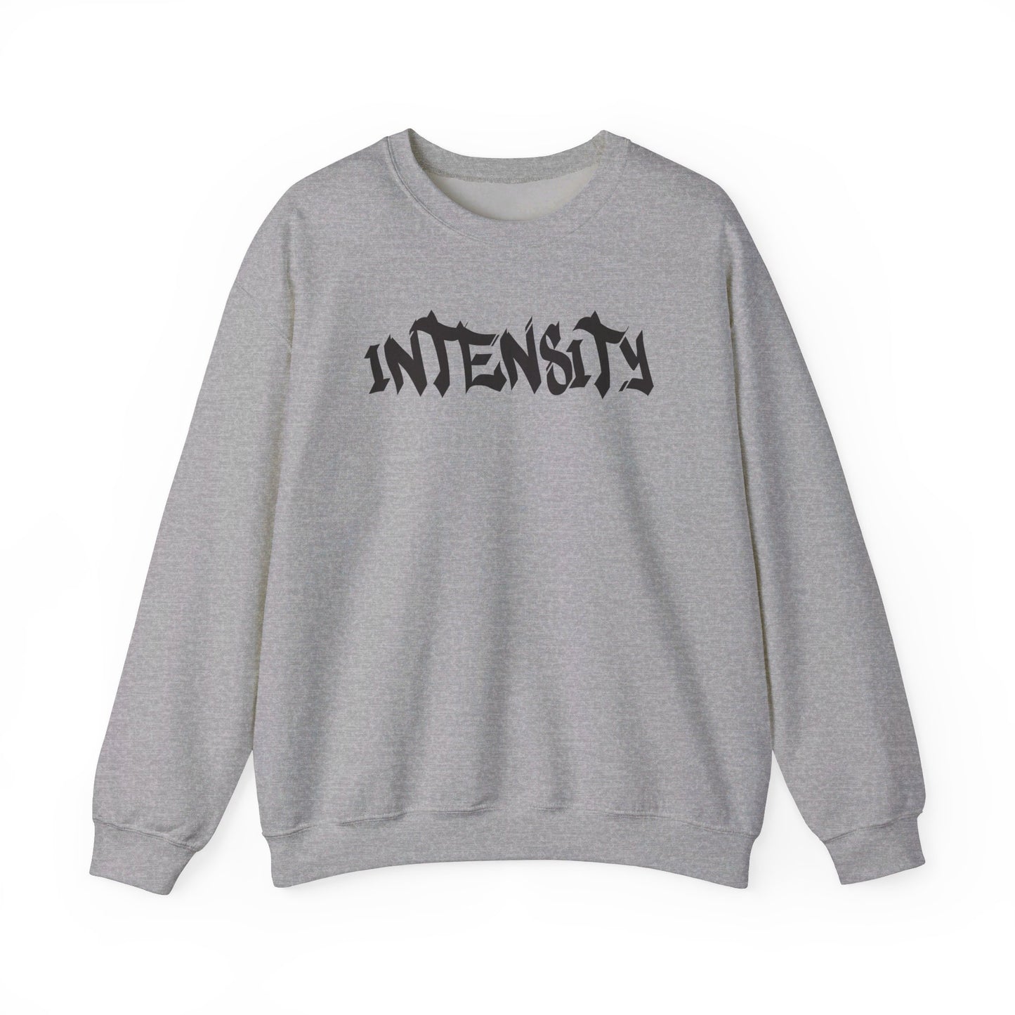 Men's "INTENSITY" Crewneck Sweatshirt (Black)