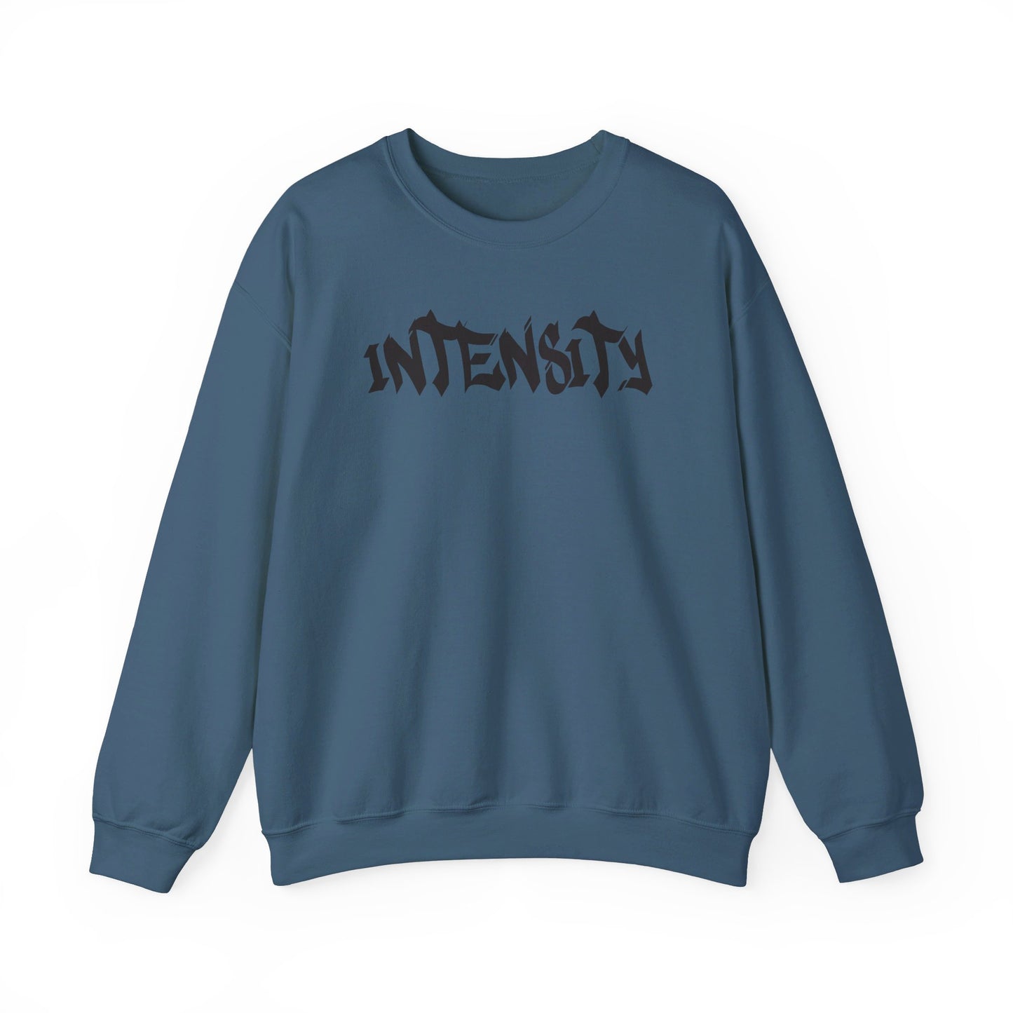 Men's "INTENSITY" Crewneck Sweatshirt (Black)