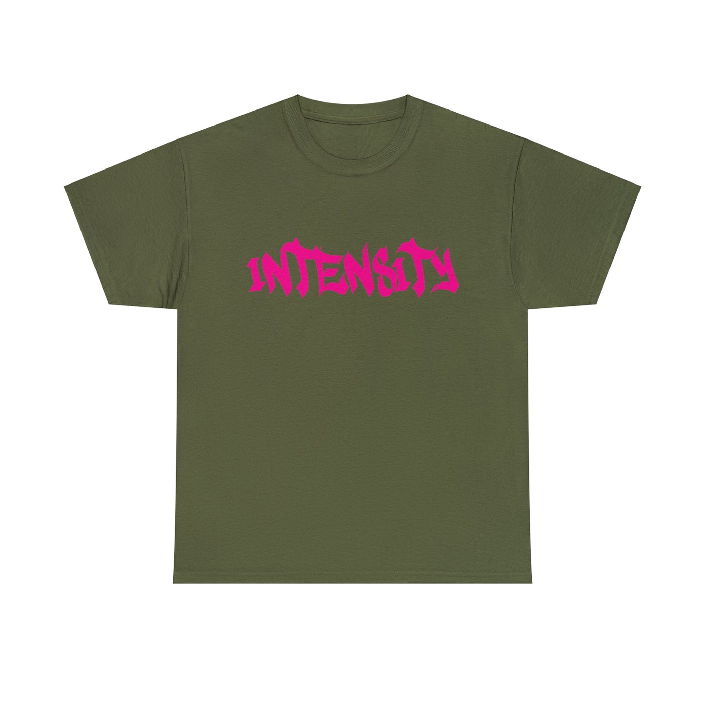 Men's "INTENSITY" T-Shirt Hot Pink Logo