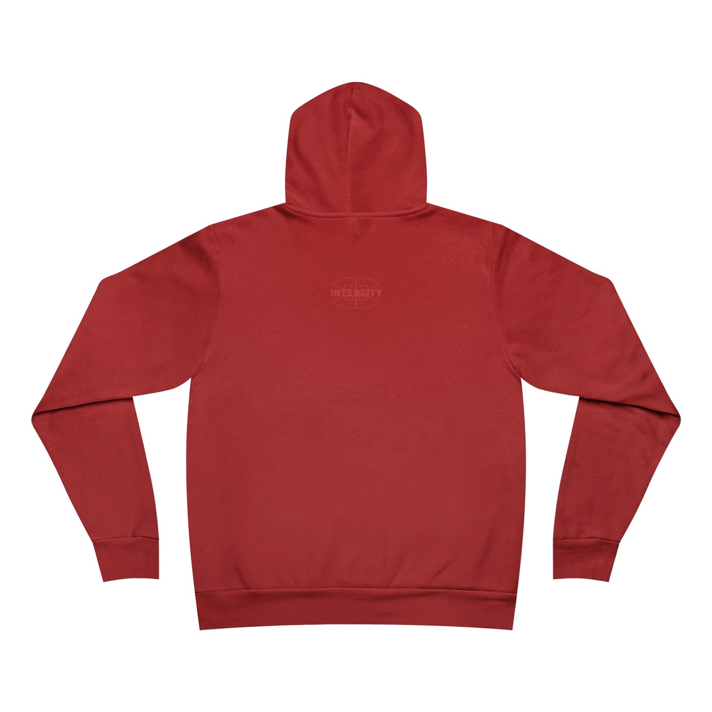 Women's "INTENSITY" Regular Hoodie (Red)