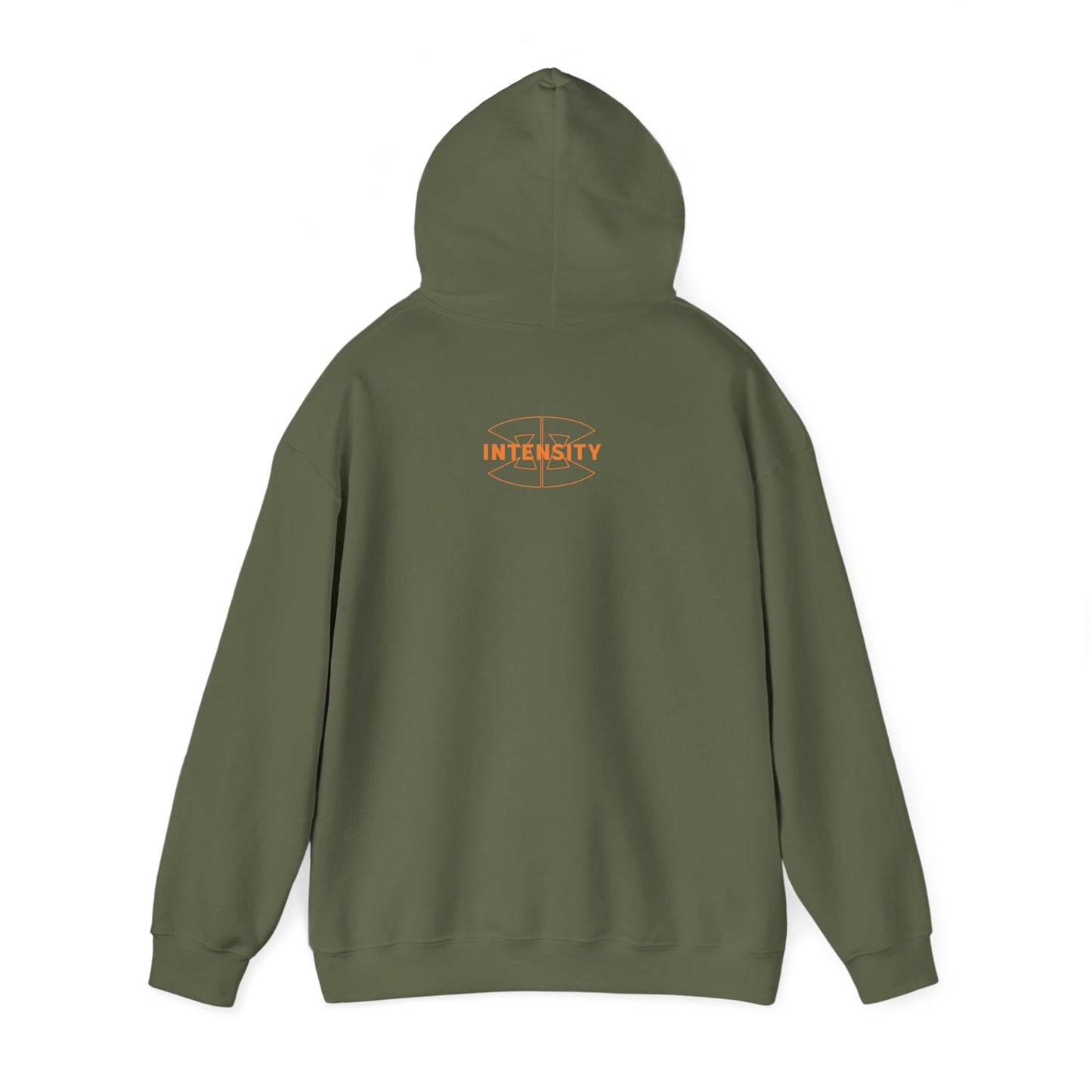 Women's "FCK Average" Heavy Hoodie (Orange)