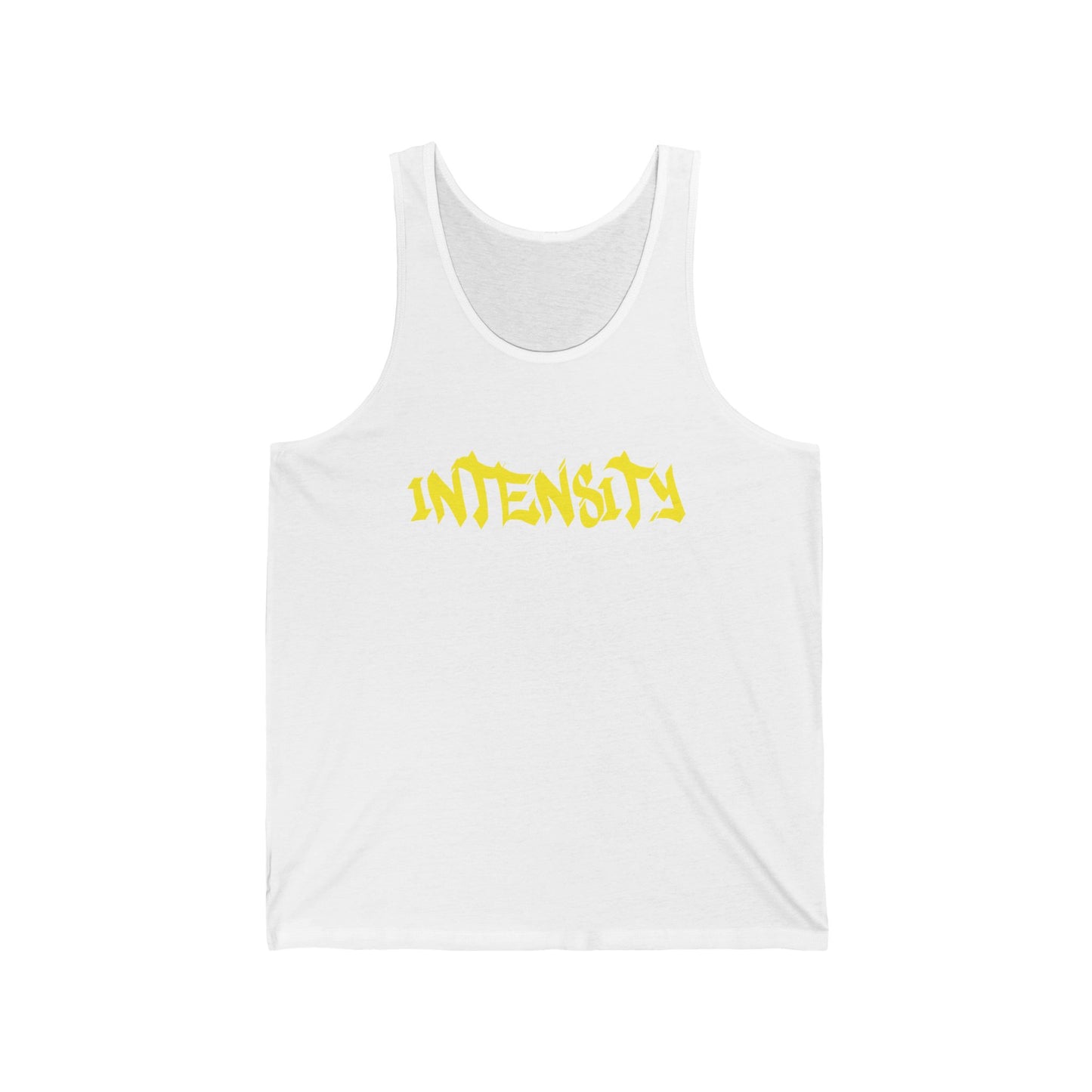Men's "INTENSITY" Jersey Tank (Yellow)