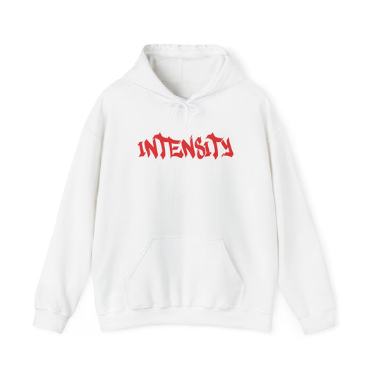Men's "INTENSITY" Heavy Hoodie (Red)