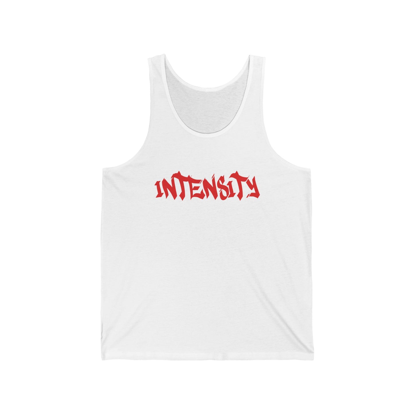 Men's "INTENSITY" Jersey Tank (Red)