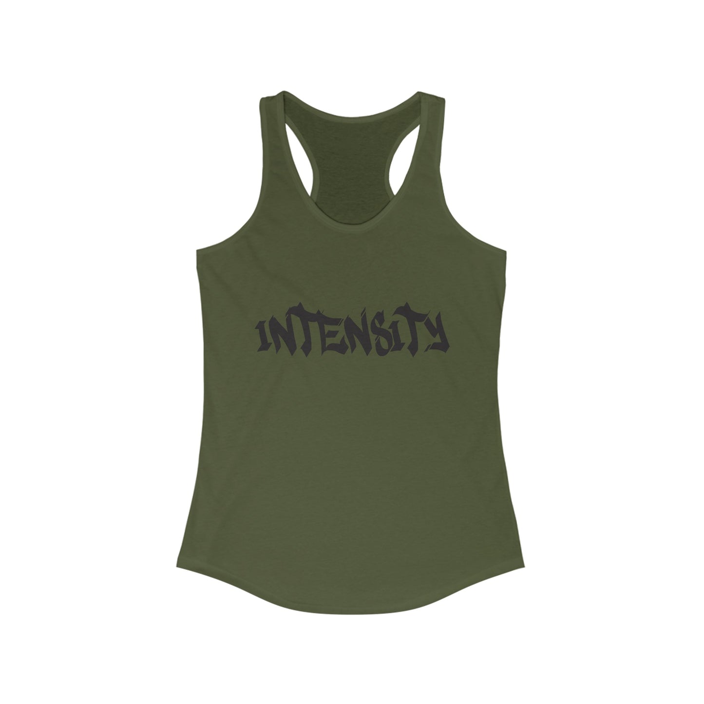 Women's "INTENSITY" Women's Tank Top (Black)