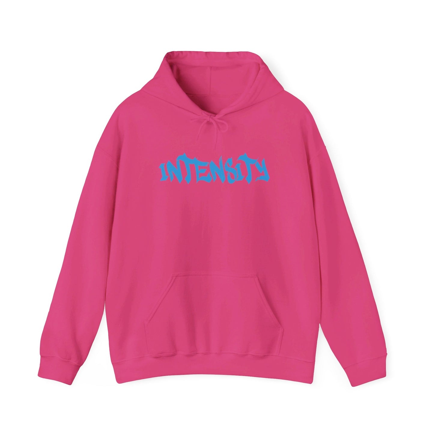 Women's "INTENSITY" Heavy Hoodie (Baby Blue)