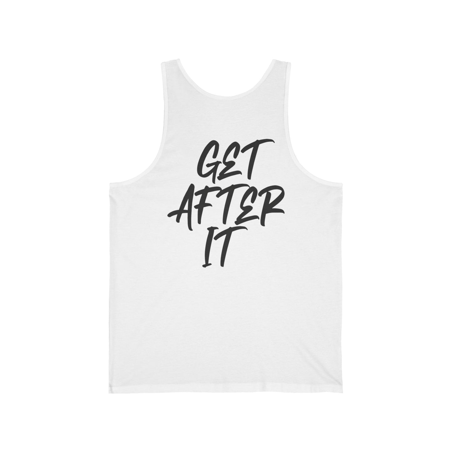 Men's "Get After It" - V1 Tank Top (Black)