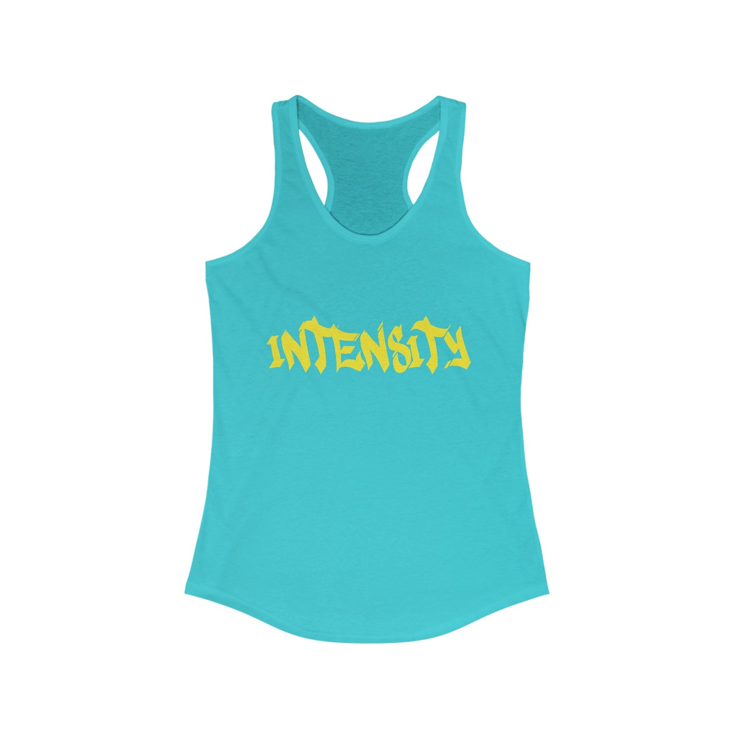 Women's "INTENSITY" Tank Top (Yellow)