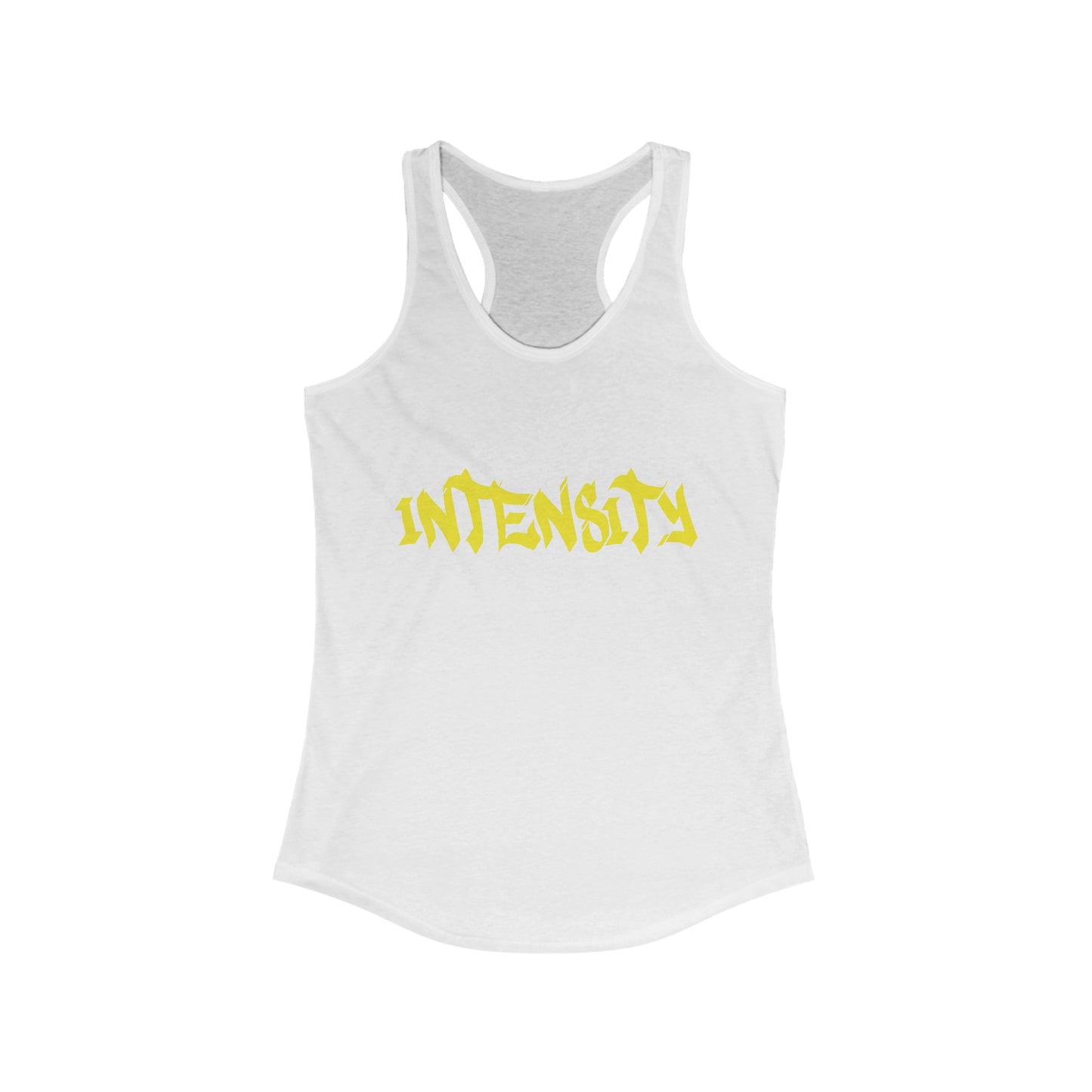 Women's "INTENSITY" Tank Top (Yellow)