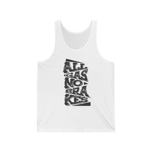 Open image in slideshow, Men&#39;s &quot;All Gas No Brakes&quot; Tank Top (Black)
