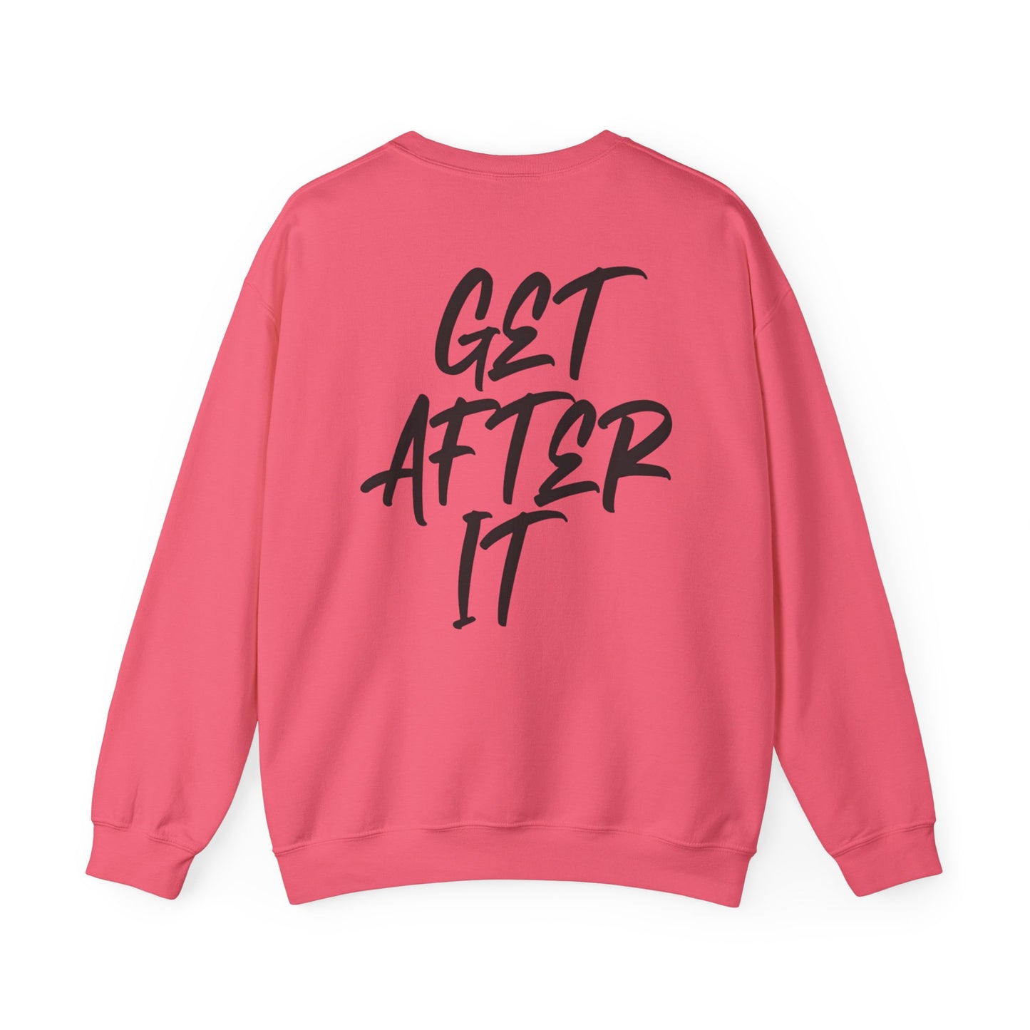 Women's "Get After It" - V1 Crewneck Sweatshirt (Black)