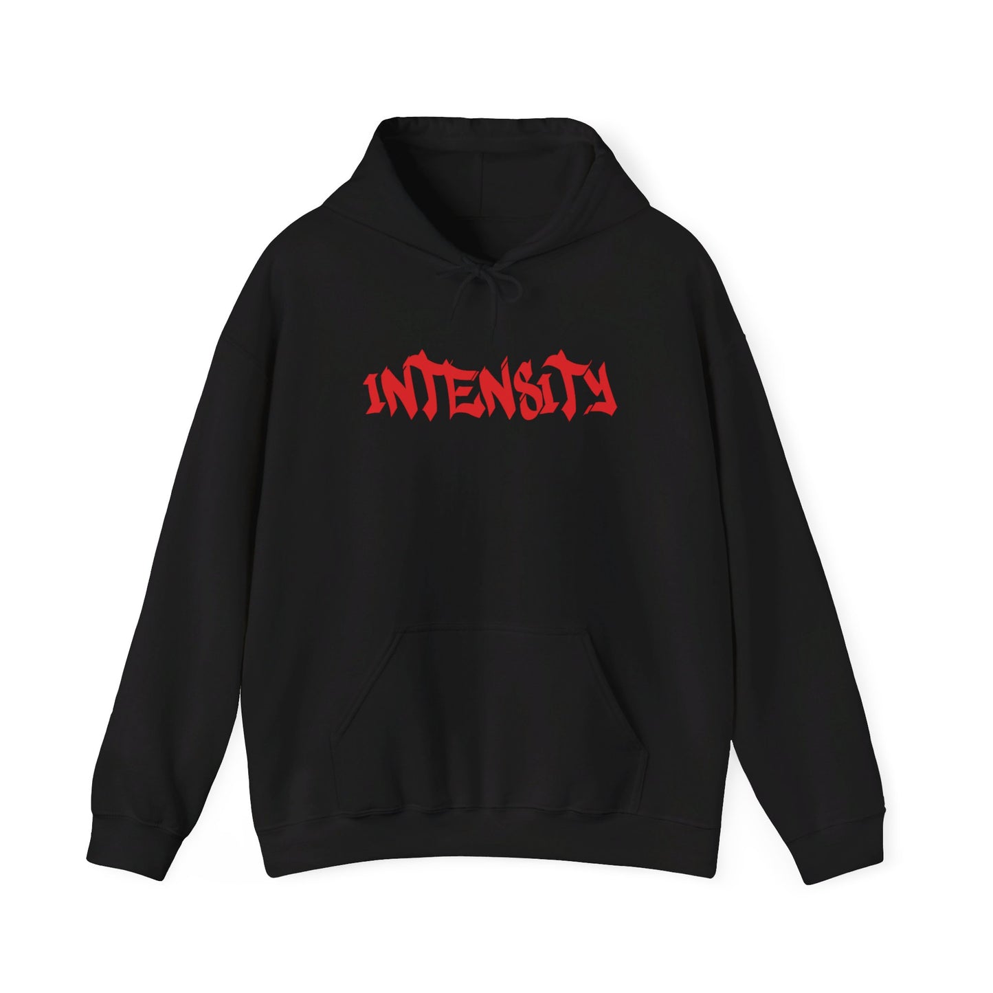 Women's "INTENSITY" Heavy Hoodie (Red)