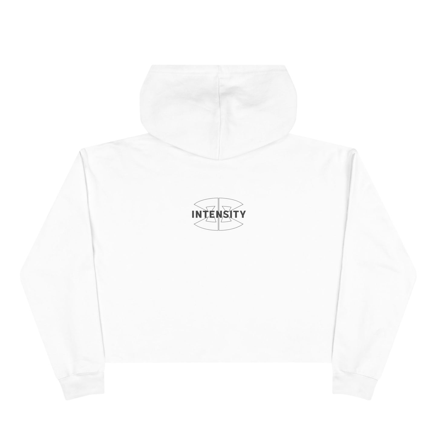 Women's "FCK Average" Crop Hoodie - Black