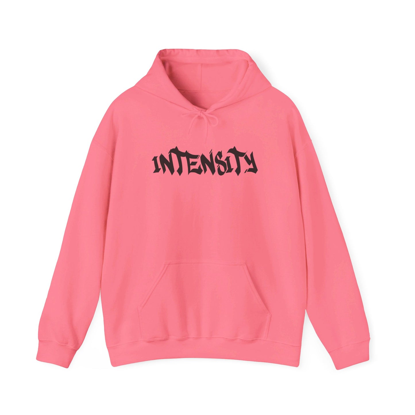 Women's "INTENSITY" Heavy Hoodie (Black)