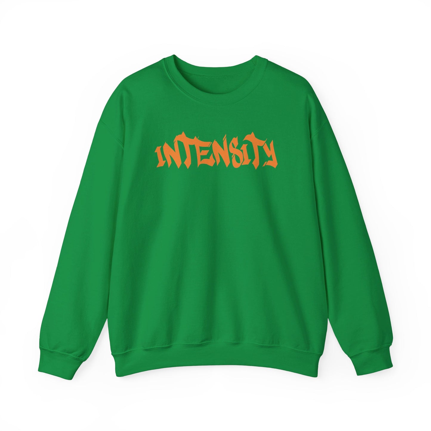 Women's "INTENSITY" Crewneck Sweatshirt (Orange)