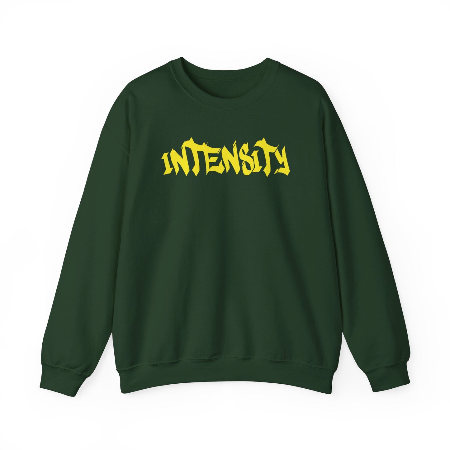 Women's "INTENSITY" Crewneck Sweatshirt (Yellow)