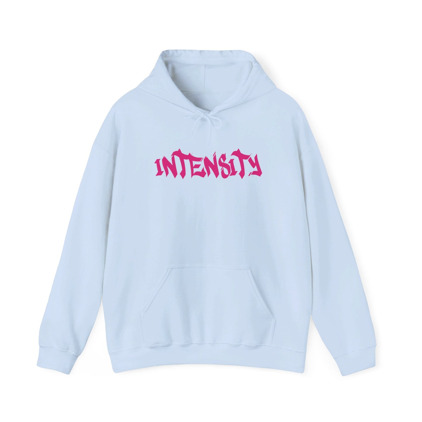 Men's "INTENSITY" Heavy Hoodie (Hot Pink)