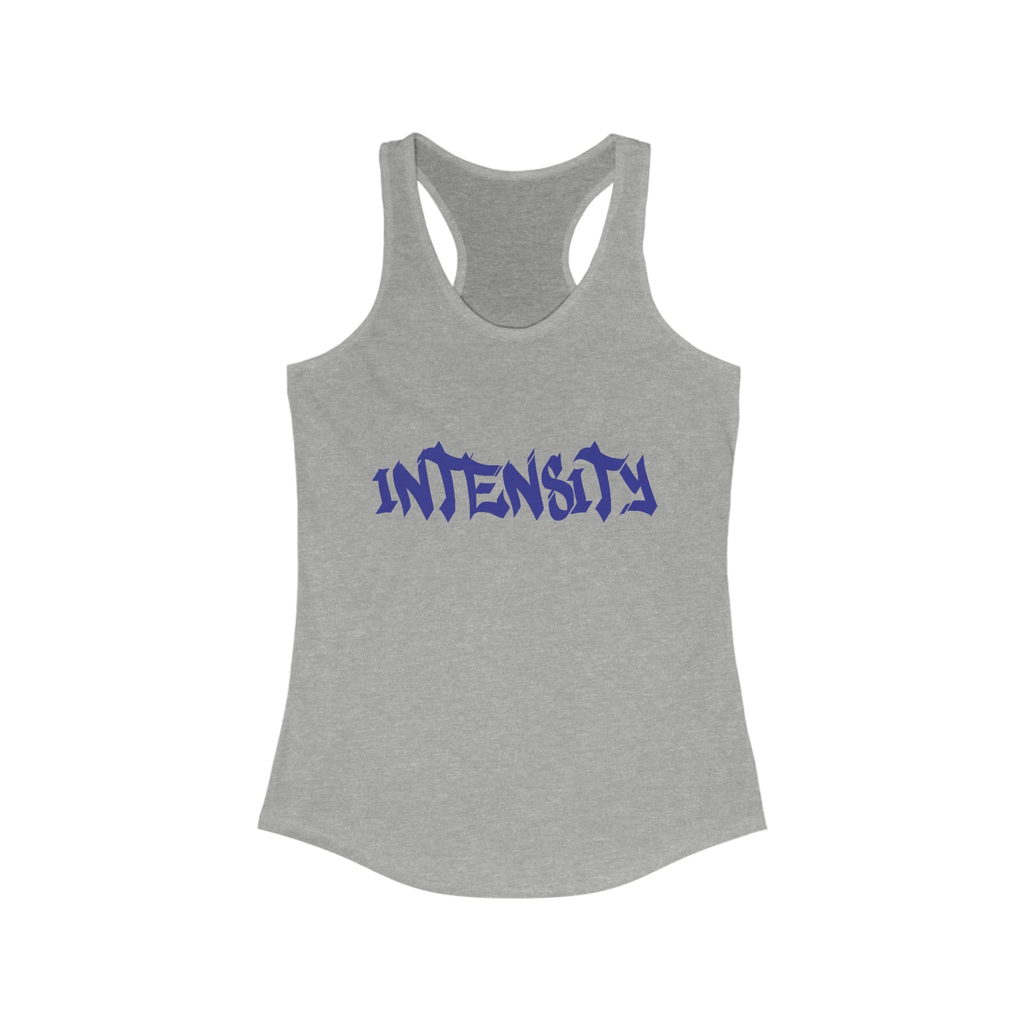 Women's "INTENSITY" Women's Tank Top Blue Logo