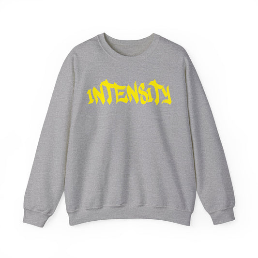 Men's "INTENSITY" Heavy Blend™ Crewneck Sweatshirt (Yellow)