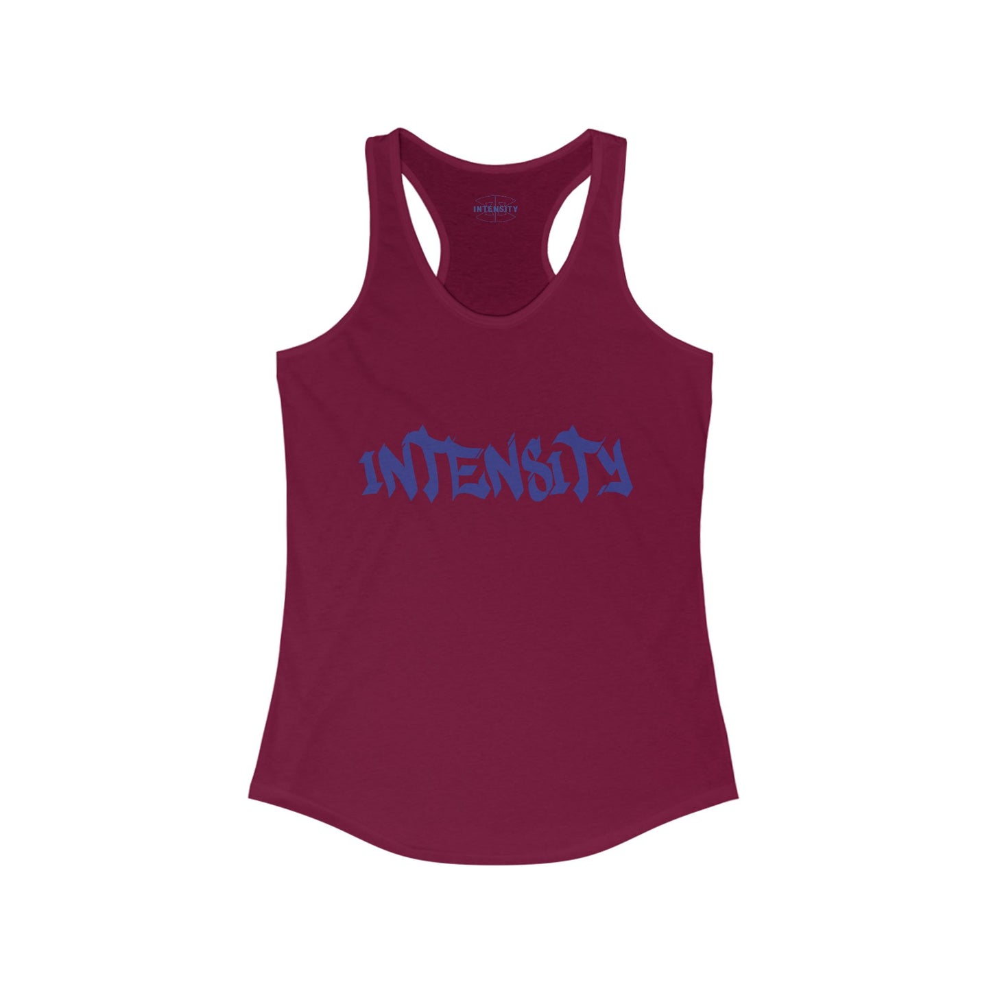 Women's "INTENSITY" Women's Tank Top (Blue)