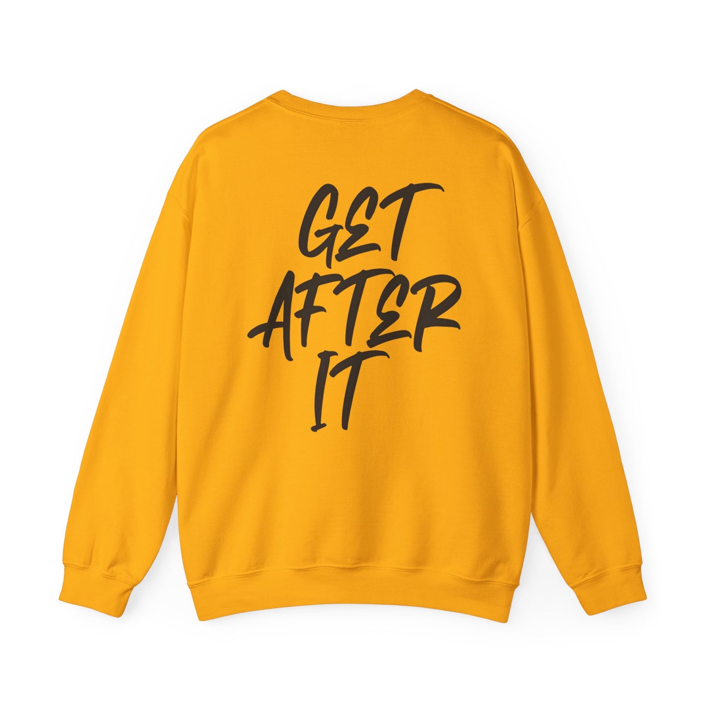Men's "Get After It" - V1 Crewneck Sweatshirt (Black)