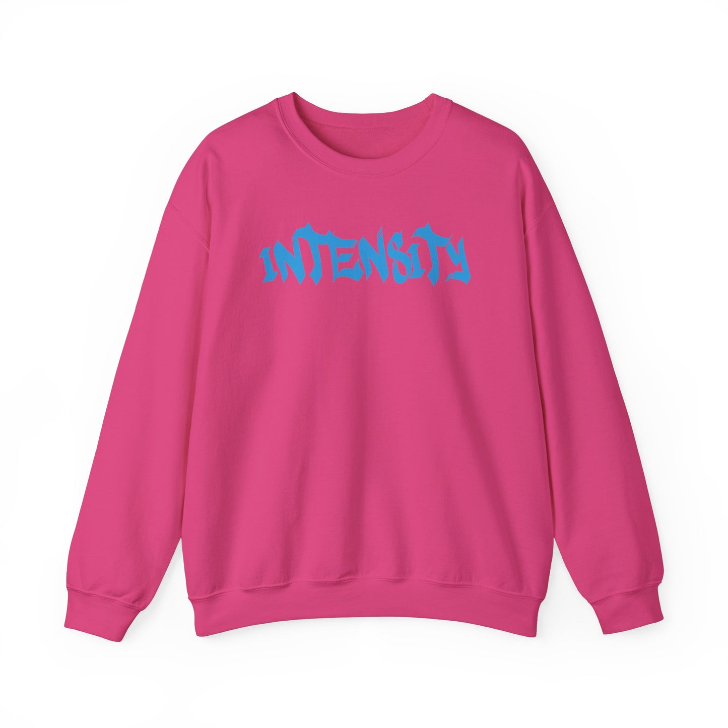 Women's "INTENSITY" Crewneck Sweatshirt (Baby Blue)