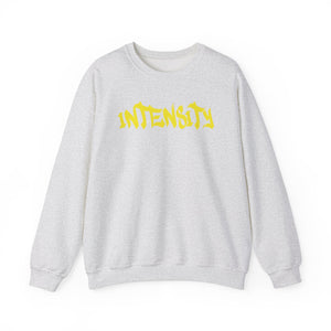 Open image in slideshow, Men&#39;s &quot;INTENSITY&quot; Crewneck Sweatshirt (Yellow)
